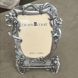 Just Married picture frame